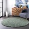 Nuloom Kara Solid Shag Area Rug 6ft KKBX01G-R606 - alternate 1